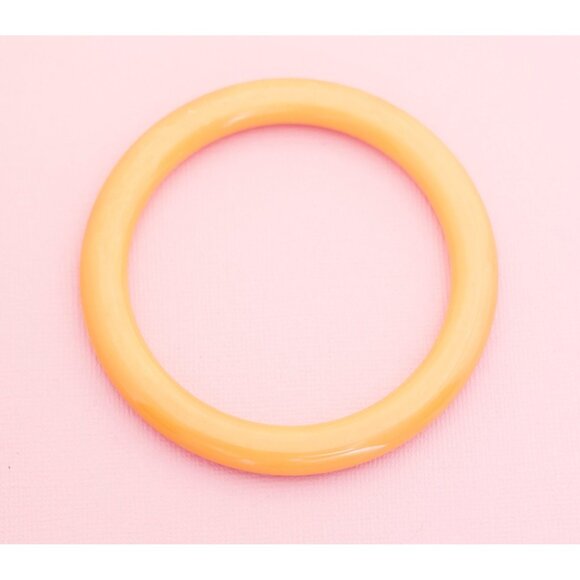 Minimalist Gold Tone Ring Bangle | 7.85 Inch | Avon H9 - Picture 1 of 5